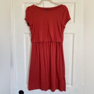 GAP Orange Maternity / Nursing Dress